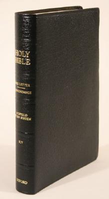 Cover Image for Old Scofield Study Bible-KJV-Classic -- Oxford University Press, Bonded Leather