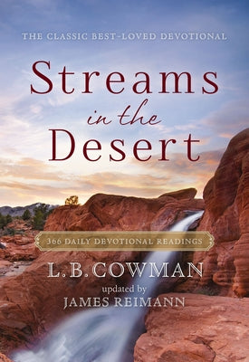 Cover Image for Streams in the Desert: 366 Daily Devotional Readings -- Zondervan, Paperback