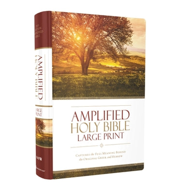 Cover Image for Amplified Bible-Am-Large Print: Captures the Full Meaning Behind the Original Greek and Hebrew -- Zondervan, Hardcover