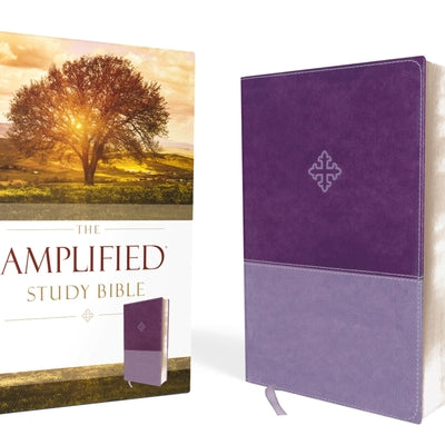 Amplified Study Bible, Imitation Leather, Purple -- Zondervan, Imitation Leather