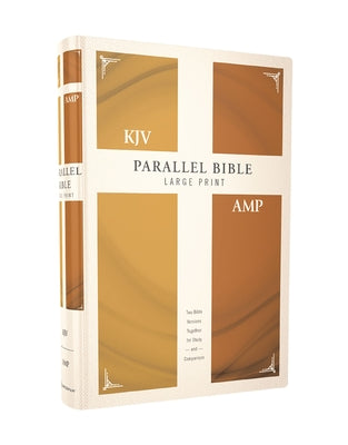 Cover Image for KJV, Amplified, Parallel Bible, Large Print, Hardcover, Red Letter Edition: Two Bible Versions Together for Study and Comparison -- Zondervan, Hardcover