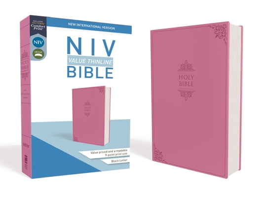 Cover Image for NIV, Value Thinline Bible, Imitation Leather, Pink -- Zondervan, Imitation Leather