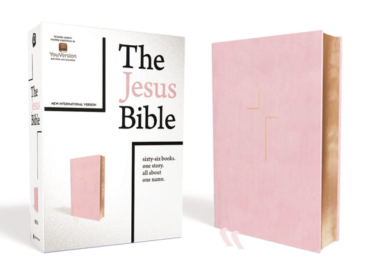 Cover Image for The Jesus Bible, NIV Edition, Imitation Leather, Pink -- Passion Publishing, Hardcover