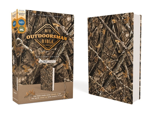 Cover Image for Niv, Outdoorsman Bible, Lost Camo Edition, Leathersoft, Red Letter Edition, Comfort Print: The Field-Ready Cover Blends in But the Words Stand Out wit -- Jason Cruise, Imitation Leather