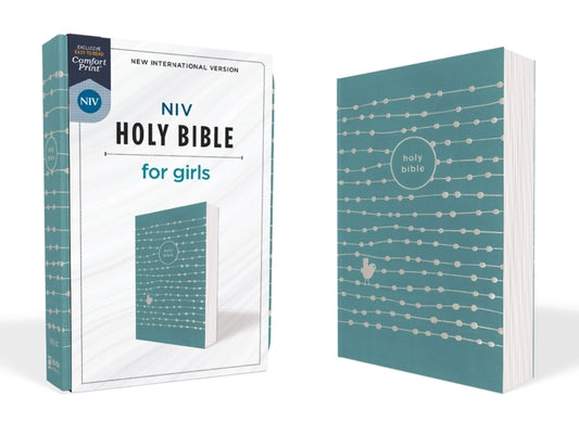 Cover Image for Niv, Holy Bible for Girls, Soft Touch Edition, Leathersoft, Teal, Comfort Print -- Zondervan, Imitation Leather