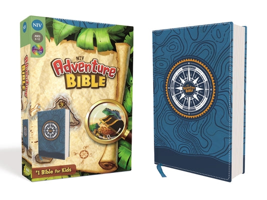 Cover Image for Niv, Adventure Bible, Leathersoft, Blue, Full Color -- Lawrence O. Richards, Imitation Leather