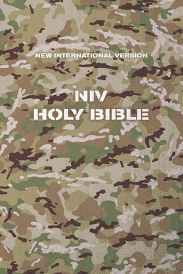 Cover Image for Niv, Holy Bible, Compact, Paperback, Military Camo, Comfort Print -- Zondervan, Paperback