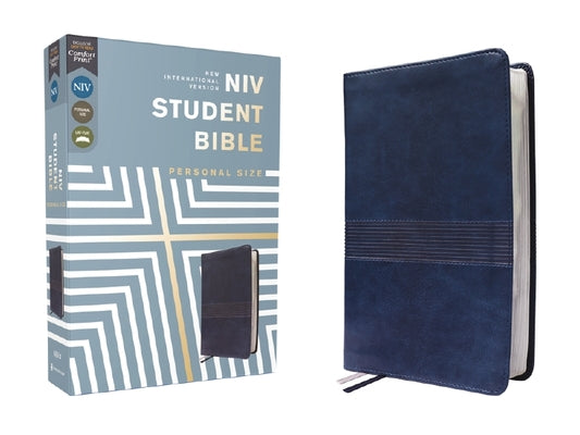 Cover Image for Niv, Student Bible, Personal Size, Leathersoft, Navy, Comfort Print -- Philip Yancey, Imitation Leather