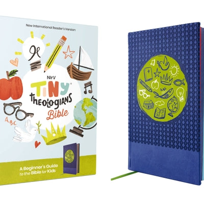 Nirv, Tiny Theologians Bible, Leathersoft Over Board, Blue, Comfort Print: A Beginner's Guide to the Bible - For Kids -- Amy Gannett, Imitation Leather