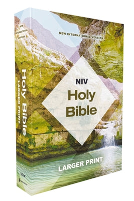Cover Image for Niv, Holy Bible, Larger Print, Economy Edition, Paperback, Teal/Tan, Comfort Print -- Zondervan, Paperback