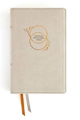 Cover Image for Niv, Couples' Devotional Bible (Build a Biblical Foundation for Your Marriage), Leathersoft, Stone, Comfort Print: Growing Together in Christ -- Christianity Today Intl, Imitation Leather