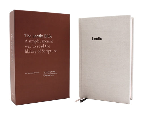 Cover Image for NIV Lectio Bible: A Simple, Ancient Way to Read the Library of Scripture, Cloth Over Board: The Practicing the Way Edition with an Introduction by Joh -- John Mark Comer, Hardcover