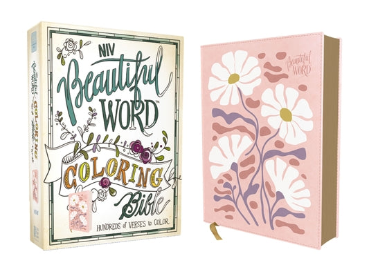 Cover Image for Niv, Beautiful Word Coloring Bible, Leathersoft, Pink: Hundreds of Verses to Color -- Zondervan, Imitation Leather