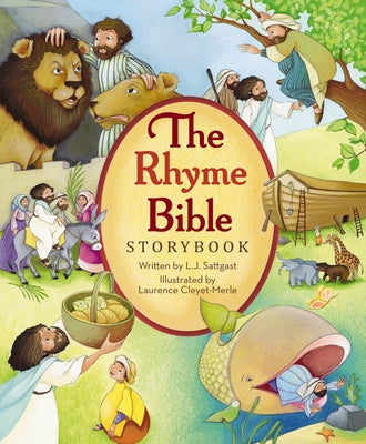 Cover Image for The Rhyme Bible Storybook -- L. J. Sattgast, Hardcover
