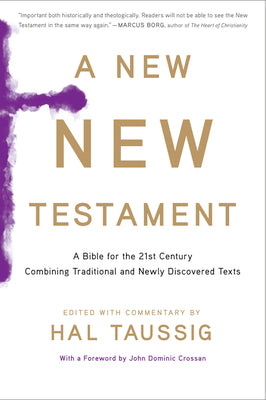 Cover Image for A New New Testament: A Bible for the Twenty-First Century Combining Traditional and Newly Discovered Texts -- Hal Taussig, Paperback