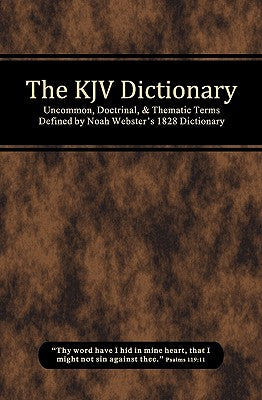Cover Image for The KJV Dictionary -- Michael Curtis Lewthwaite, Paperback
