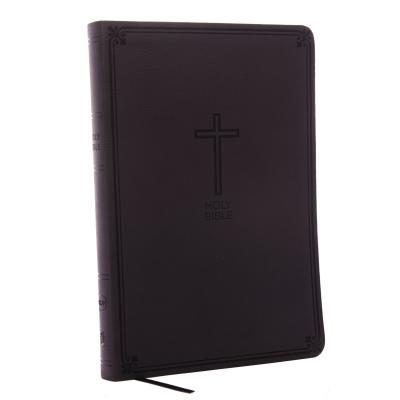 Cover Image for NKJV, Value Thinline Bible, Large Print, Imitation Leather, Black, Red Letter Edition -- Thomas Nelson, Imitation Leather