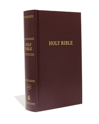 Cover Image for KJV, Pew Bible, Large Print, Hardcover, Burgundy, Red Letter Edition -- Thomas Nelson, Hardcover