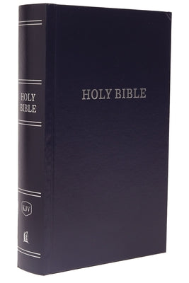Cover Image for KJV, Pew Bible, Large Print, Hardcover, Blue, Red Letter Edition -- Thomas Nelson, Hardcover