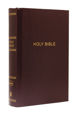 Cover Image for NKJV, Pew Bible, Large Print, Hardcover, Burgundy, Red Letter Edition -- Thomas Nelson, Hardcover