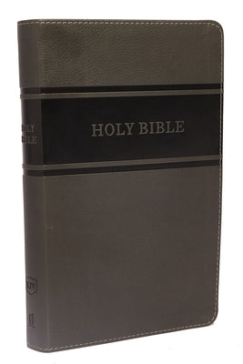 Cover Image for KJV, Deluxe Gift Bible, Imitation Leather, Gray, Red Letter Edition -- Thomas Nelson, Imitation Leather
