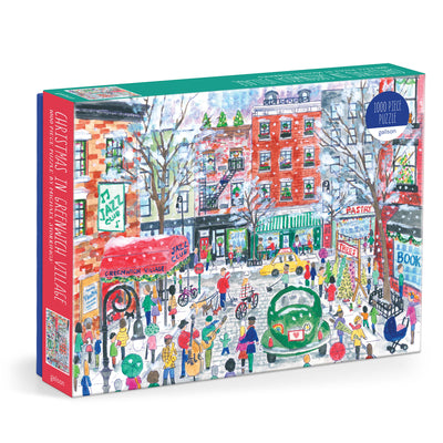 Cover Image for Michael Storrings Christmas in Greenwich Village 1000 Piece Puzzle -- Galison, Other