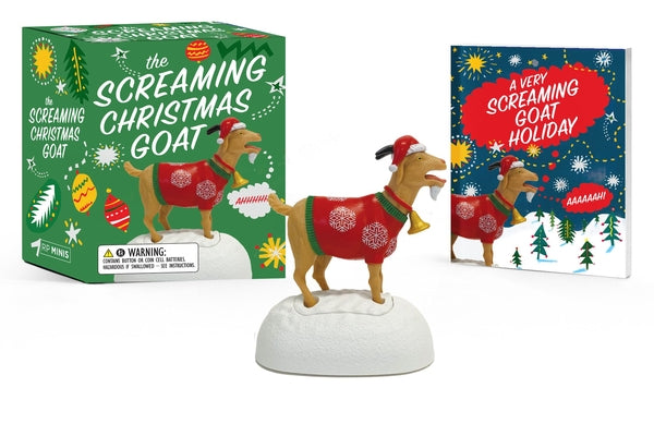 Cover Image for The Screaming Christmas Goat: Ahhhhh! [With Battery] -- Lauren Emily Whalen, Paperback