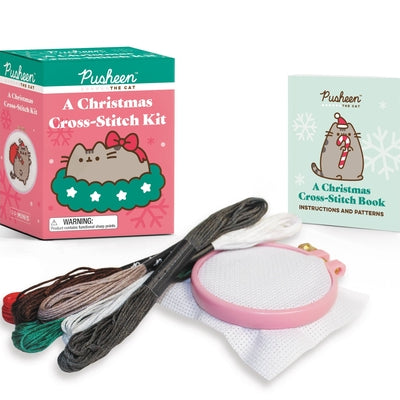 Pusheen: A Christmas Cross-Stitch Kit -- Claire Belton, Paperback