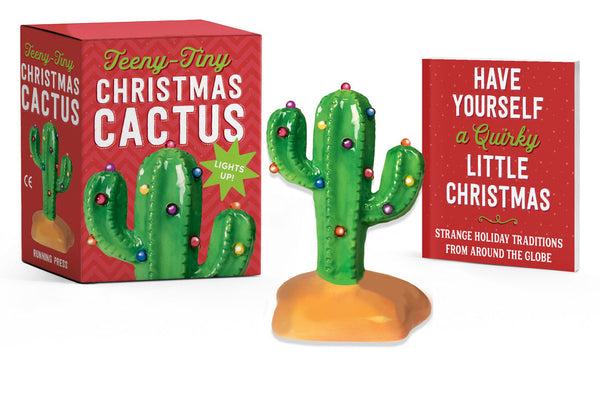 Cover Image for Teeny-Tiny Christmas Cactus: It Lights Up! [With Battery] -- Mollie Thomas, Paperback