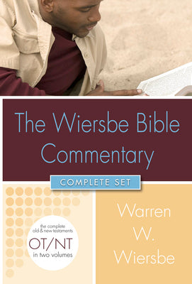 Cover Image for Wiersbe Bible Commentary 2 Vol Set -- Warren W. Wiersbe, Hardcover