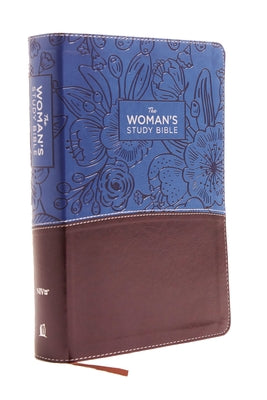 Cover Image for NIV, the Woman's Study Bible, Imitation Leather, Blue/Brown, Full-Color: Receiving God's Truth for Balance, Hope, and Transformation -- Dorothy Kelley Patterson, Imitation Leather