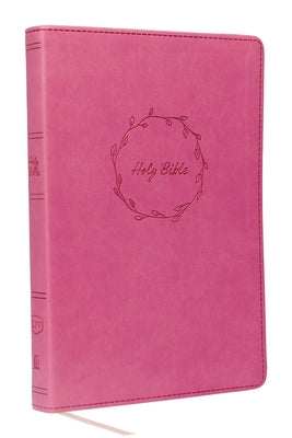 Cover Image for Kjv, Value Thinline Bible, Large Print, Leathersoft, Pink, Red Letter Edition, Comfort Print -- Thomas Nelson, Imitation Leather