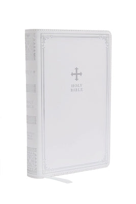 Cover Image for Nrsv, Catholic Bible, Gift Edition, Leathersoft, White, Comfort Print: Holy Bible -- Catholic Bible Press, Imitation Leather