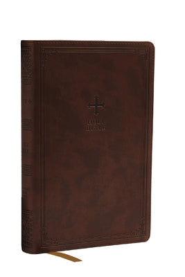 Cover Image for Nrsv, Catholic Bible, Gift Edition, Leathersoft, Brown, Comfort Print: Holy Bible -- Catholic Bible Press, Imitation Leather