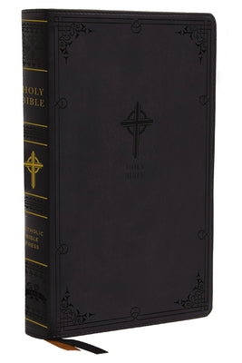 Cover Image for Nabre, New American Bible, Revised Edition, Catholic Bible, Large Print Edition, Leathersoft, Black, Comfort Print: Holy Bible -- Catholic Bible Press, Imitation Leather