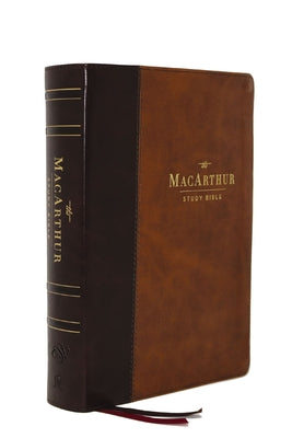 Cover Image for The Esv, MacArthur Study Bible, 2nd Edition, Leathersoft, Brown: Unleashing God's Truth One Verse at a Time -- John F. MacArthur, Imitation Leather