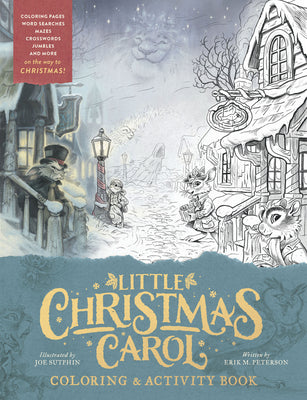 Cover Image for Little Christmas Carol Coloring & Activity Book -- Joe Sutphin, Paperback