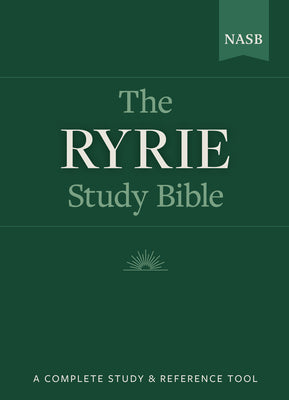 Cover Image for Ryrie Study Bible-NASB -- Charles C. Ryrie, Hardcover