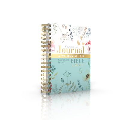Cover Image for A Woman After God's Own Heart Bible Companion Journal -- Elizabeth George, Spiral