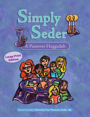 Cover Image for Simply Seder: A Haggadah and Passover Planner -- Behrman House, Paperback