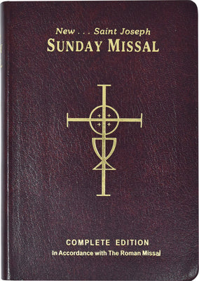 Cover Image for St. Joseph Sunday Missal: Complete Edition in Accordance with the Roman Missal -- Catholic Book Publishing & Icel, Hardcover