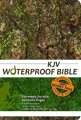 Cover Image for Waterproof Bible-KJV-Tree Bark -- Bardin &. Marsee Publishing, Paperback
