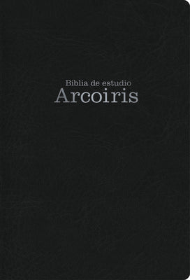 Cover Image for Mass Market Rvr 1960 Biblia de Estudio Arco Iris, Negro Símil Piel -- B&h Español Editorial, Imitation Leather