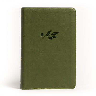 Cover Image for NASB Large Print Personal Size Reference Bible, Olive Leathertouch -- Holman Bible Publishers, Imitation Leather