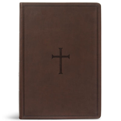 Cover Image for CSB Super Giant Print Reference Bible, Value Edition, Brown Leathertouch -- Csb Bibles by Holman, Imitation Leather