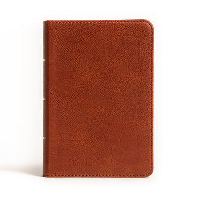 Cover Image for NASB Large Print Compact Reference Bible, Burnt Sienna Leathertouch -- Holman Bible Publishers, Imitation Leather