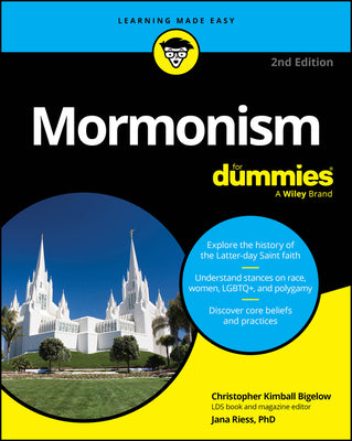 Cover Image for Mormonism for Dummies -- Christopher Kimball Bigelow, Paperback