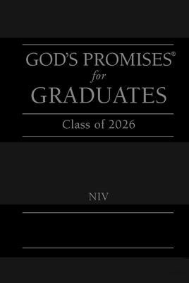 Cover Image for God's Promises for Graduates: Class of 2026 - Black NIV: New International Version (the Perfect Christian Graduation Gift to Celebrate Your Grad) -- Jack Countryman, Imitation Leather