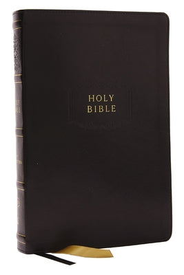 Cover Image for KJV Holy Bible with Apocrypha and 73,000 Center-Column Cross References, Black Leathersoft, Red Letter, Comfort Print: King James Version -- Thomas Nelson, Imitation Leather