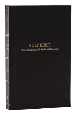 Cover Image for KJV Holy Bible: Pocket New Testament with Psalms and Proverbs, Black Softcover, Red Letter, Comfort Print: King James Version -- Thomas Nelson, Paperback